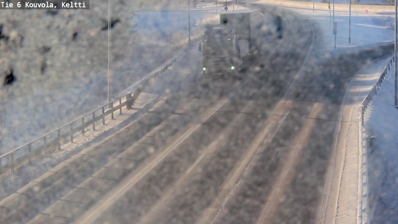 Kelikamerat Kuva Tie 6 Kouvola, Keltti, Kouvola, Kymenlaakso