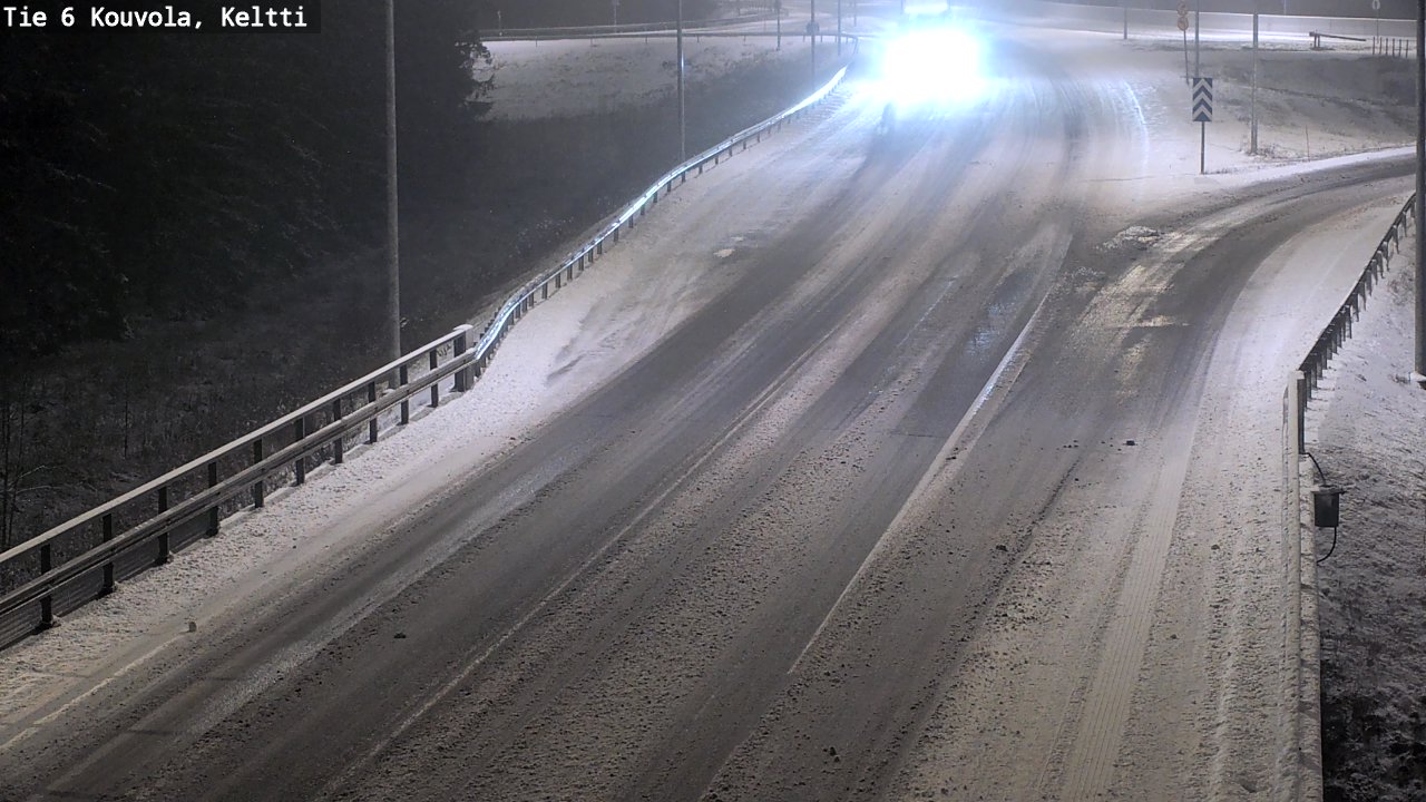 Weather Camera Image Road 6 Kouvola, Keltti, Kouvola, Kymenlaakso