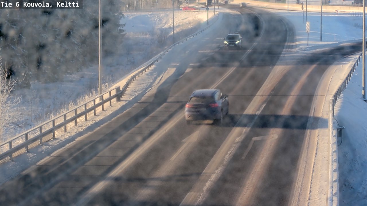 Weather Camera Image Road 6 Kouvola, Keltti, Kouvola, Kymenlaakso