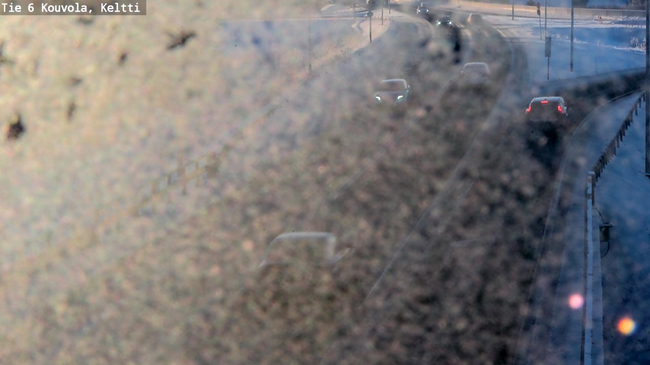 Weather Camera Image Väg 6 Kouvola,  Keltti, Kouvola, Kymenlaakso