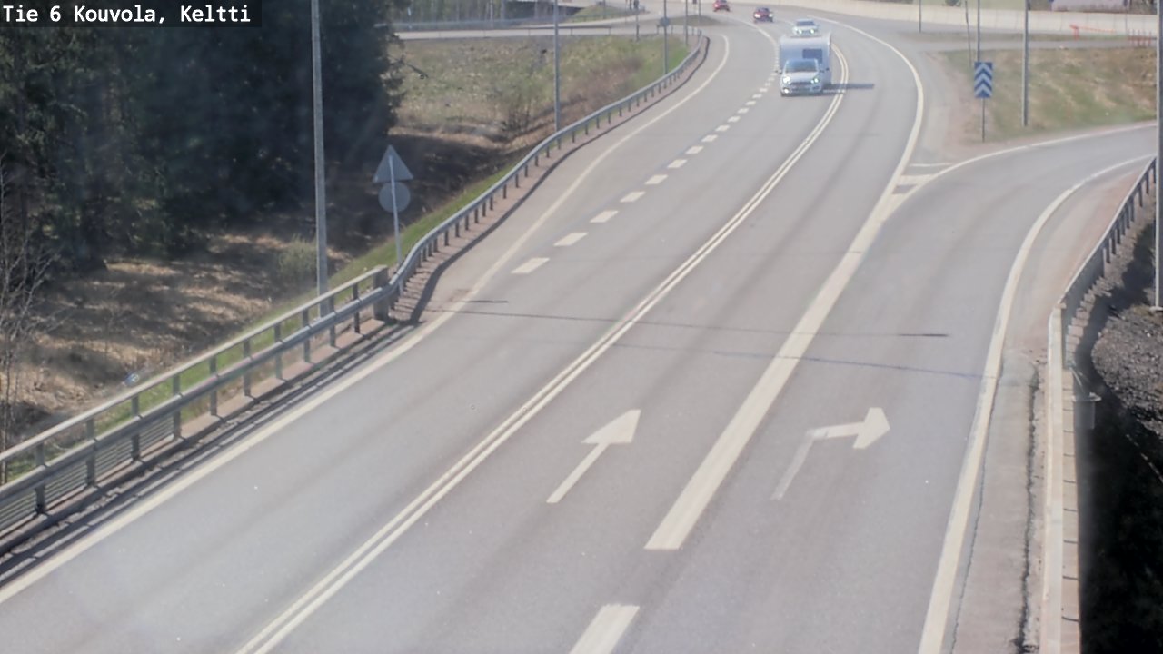 Kelikamerat Kuva Tie 6 Kouvola, Keltti, Kouvola, Kymenlaakso