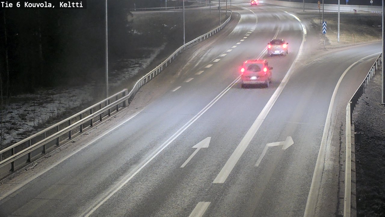 Weather Camera Image Road 6 Kouvola, Keltti, Kouvola, Kymenlaakso