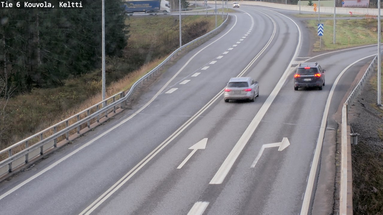 Kelikamerat Kuva Tie 6 Kouvola, Keltti, Kouvola, Kymenlaakso