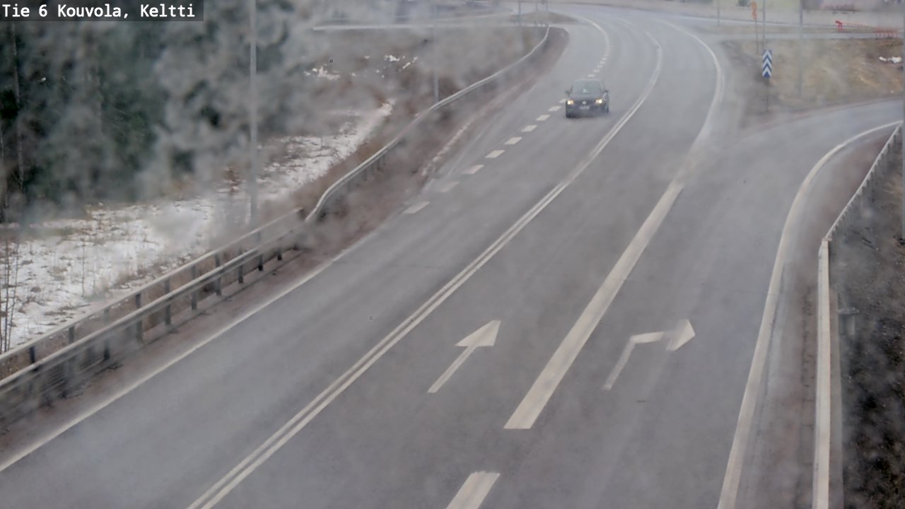 Kelikamerat Kuva Tie 6 Kouvola, Keltti, Kouvola, Kymenlaakso