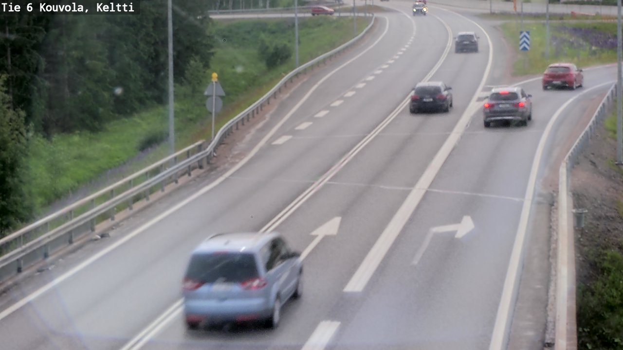 Kelikamerat Kuva Tie 6 Kouvola, Keltti, Kouvola, Kymenlaakso
