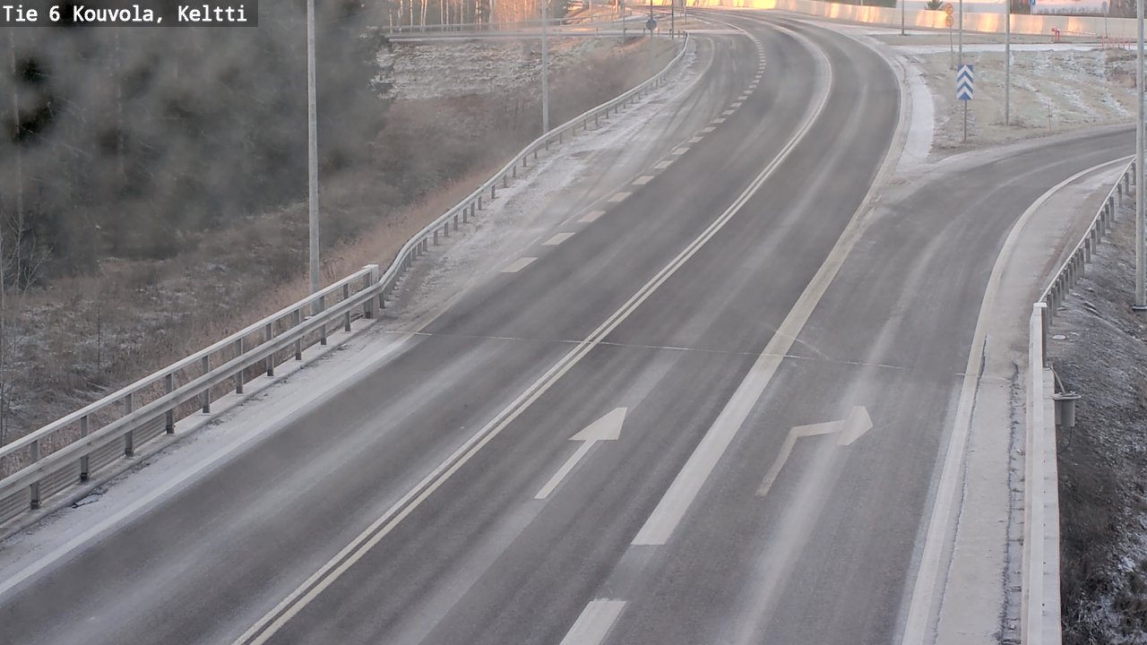 Kelikamerat Kuva Tie 6 Kouvola, Keltti, Kouvola, Kymenlaakso