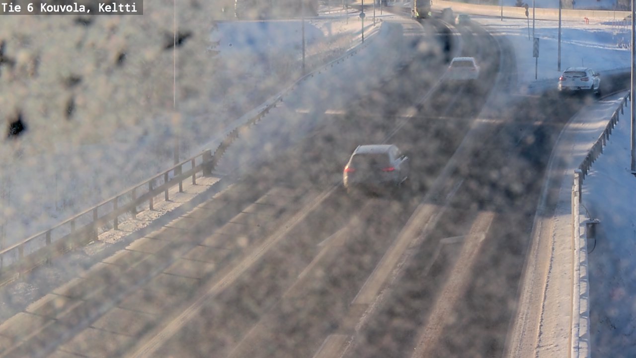 Weather Camera Image Road 6 Kouvola, Keltti, Kouvola, Kymenlaakso