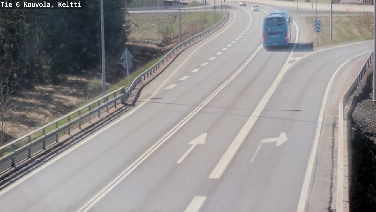 Kelikamerat Kuva Tie 6 Kouvola, Keltti, Kouvola, Kymenlaakso