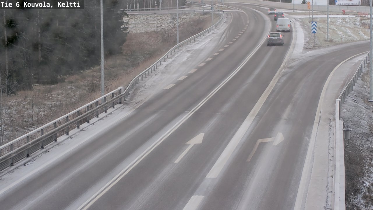 Kelikamerat Kuva Tie 6 Kouvola, Keltti, Kouvola, Kymenlaakso