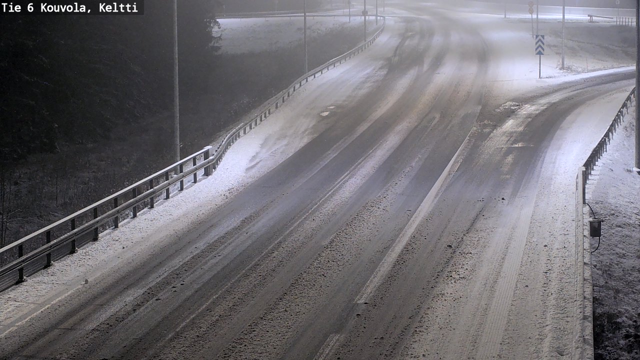 Weather Camera Image Road 6 Kouvola, Keltti, Kouvola, Kymenlaakso