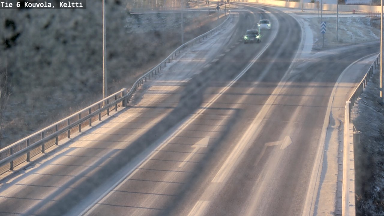 Kelikamerat Kuva Tie 6 Kouvola, Keltti, Kouvola, Kymenlaakso