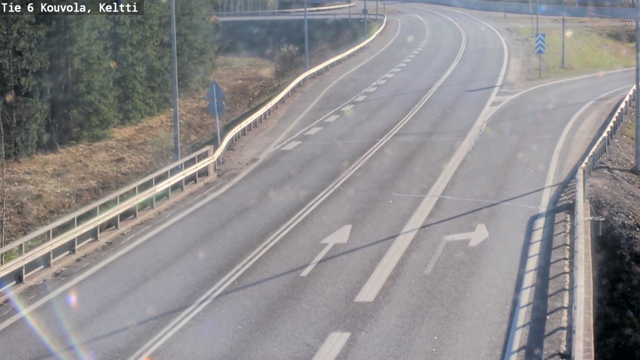 Kelikamerat Kuva Tie 6 Kouvola, Keltti, Kouvola, Kymenlaakso