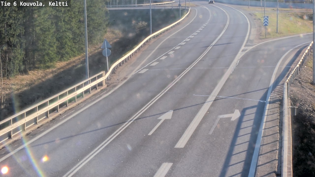 Kelikamerat Kuva Tie 6 Kouvola, Keltti, Kouvola, Kymenlaakso