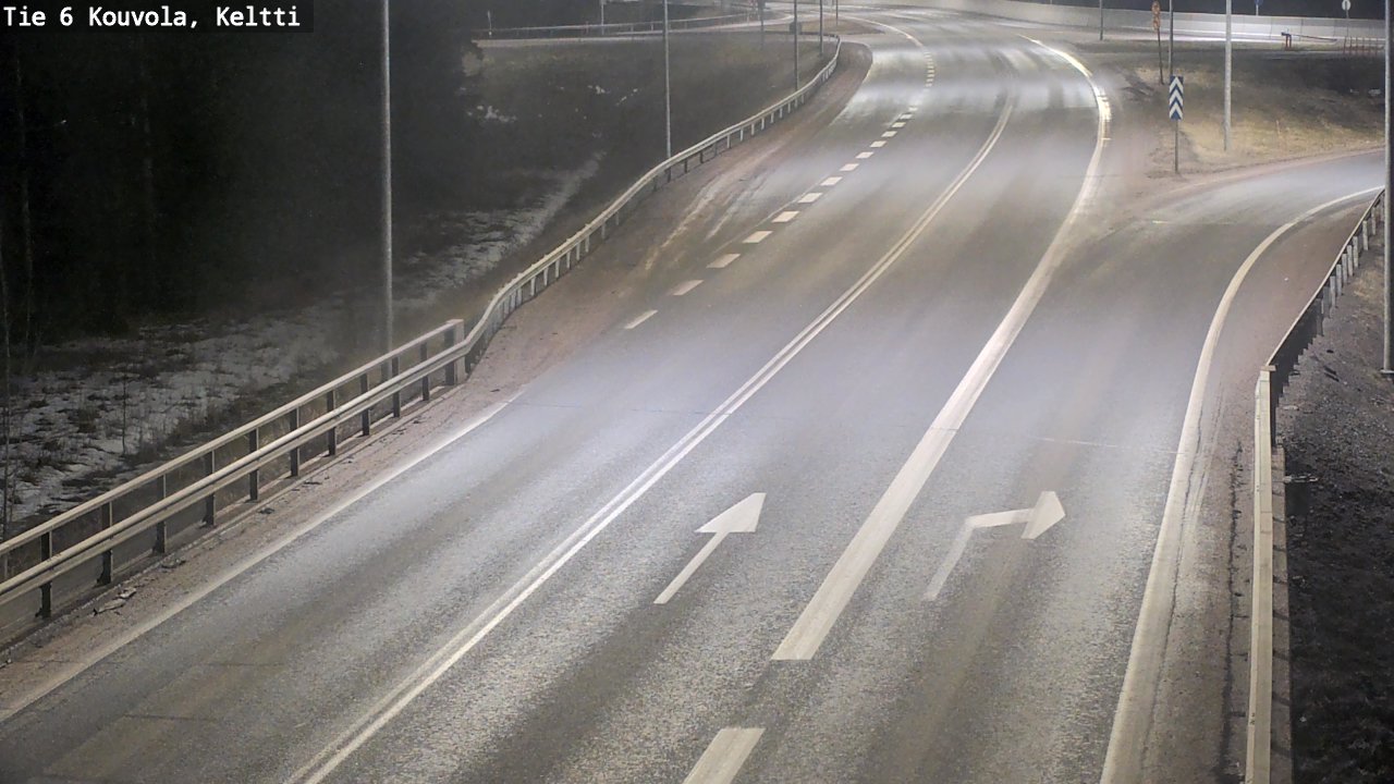 Weather Camera Image Road 6 Kouvola, Keltti, Kouvola, Kymenlaakso