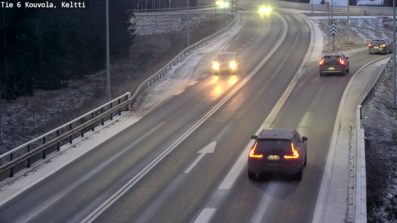 Kelikamerat Kuva Tie 6 Kouvola, Keltti, Kouvola, Kymenlaakso