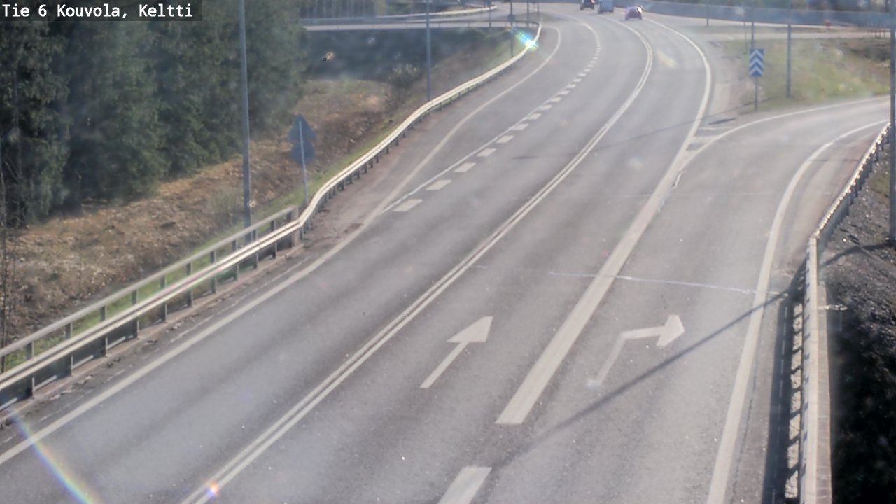 Kelikamerat Kuva Tie 6 Kouvola, Keltti, Kouvola, Kymenlaakso