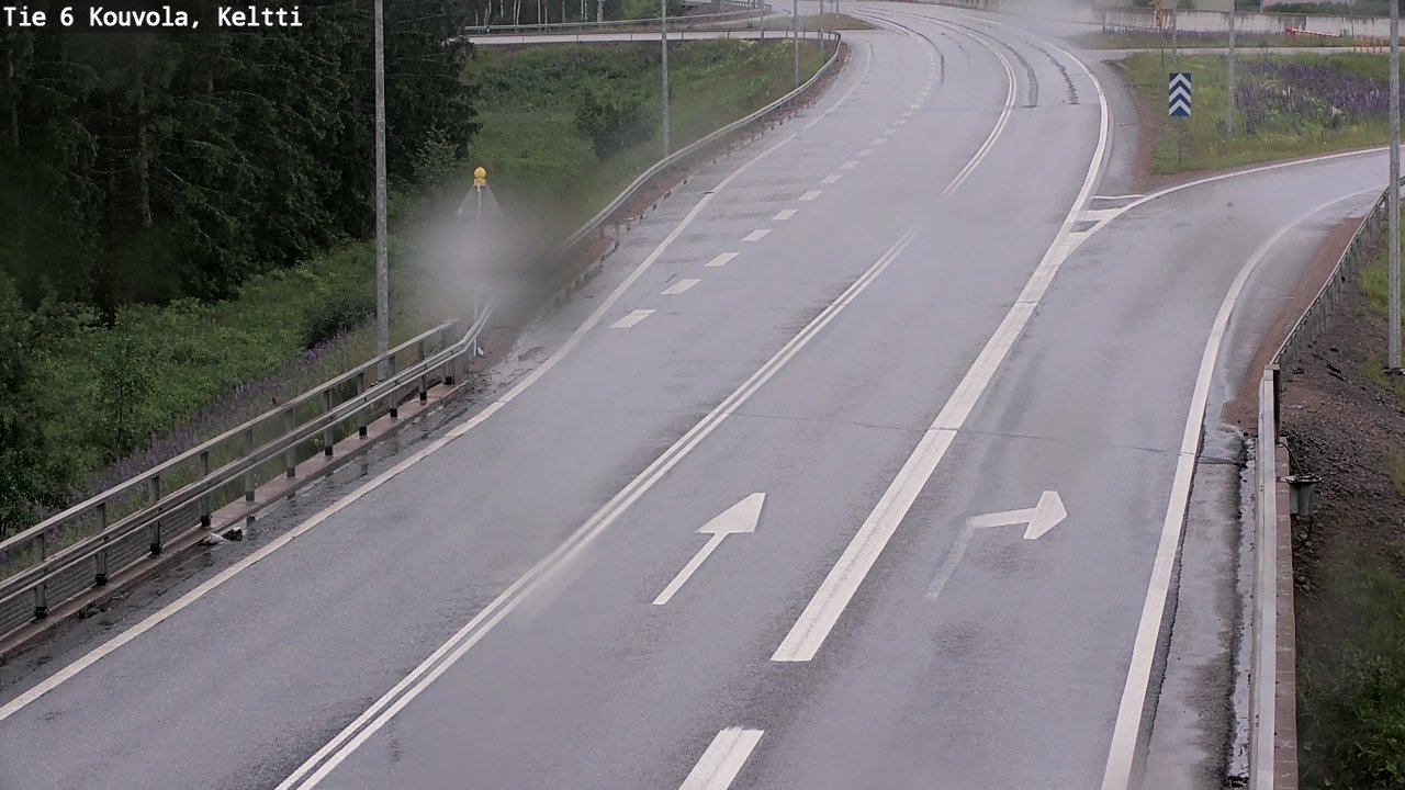Kelikamerat Kuva Tie 6 Kouvola, Keltti, Kouvola, Kymenlaakso