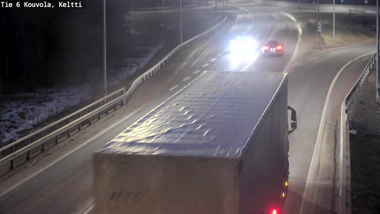 Weather Camera Image Road 6 Kouvola, Keltti, Kouvola, Kymenlaakso