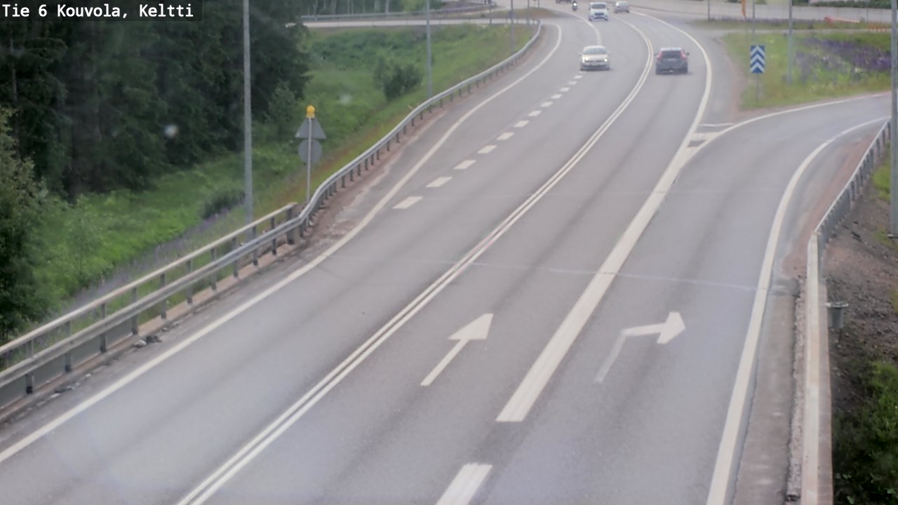 Kelikamerat Kuva Tie 6 Kouvola, Keltti, Kouvola, Kymenlaakso