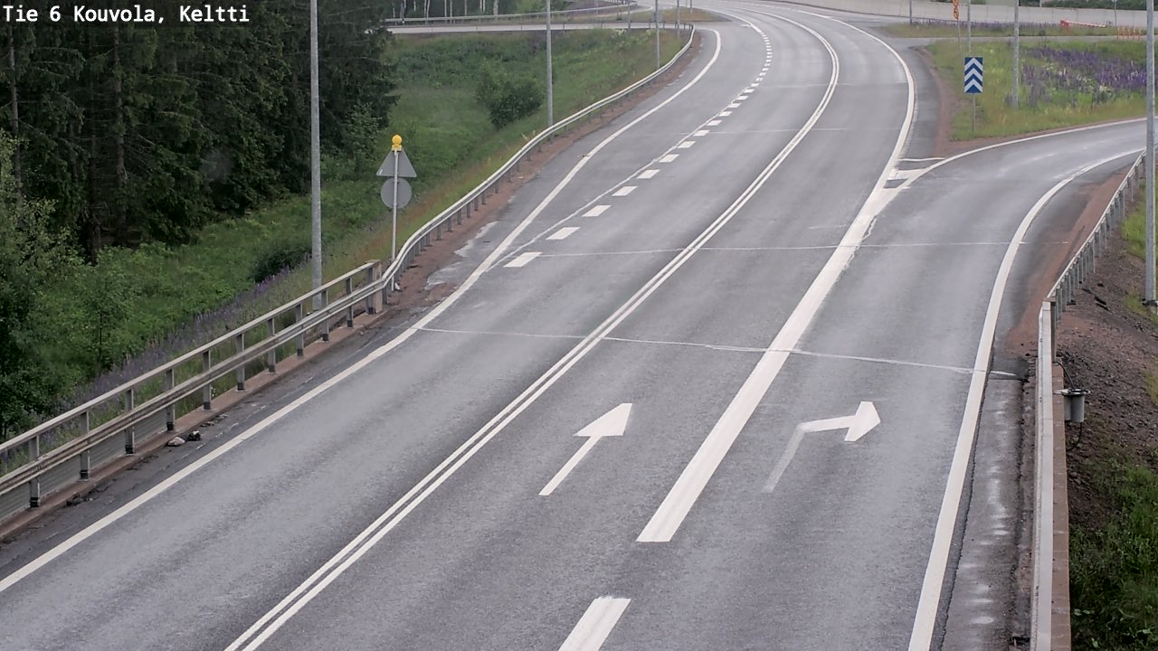 Kelikamerat Kuva Tie 6 Kouvola, Keltti, Kouvola, Kymenlaakso