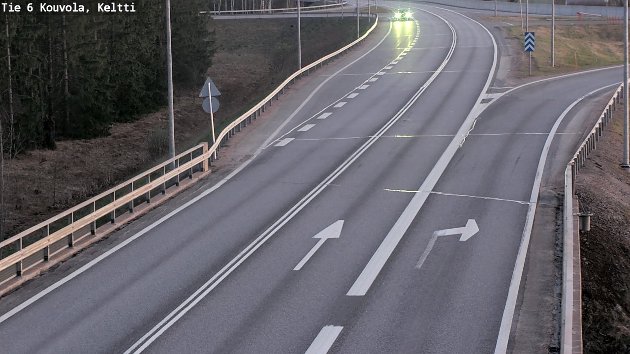 Kelikamerat Kuva Tie 6 Kouvola, Keltti, Kouvola, Kymenlaakso