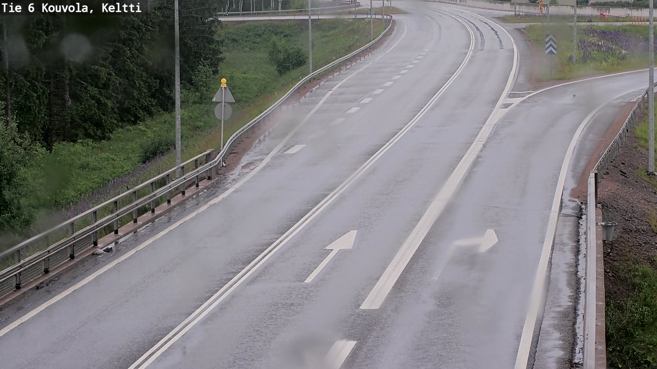 Kelikamerat Kuva Tie 6 Kouvola, Keltti, Kouvola, Kymenlaakso
