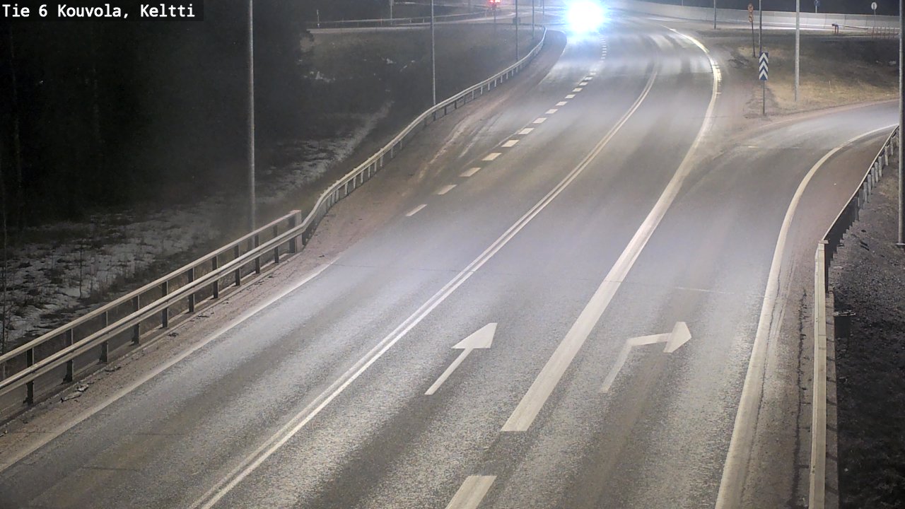 Weather Camera Image Road 6 Kouvola, Keltti, Kouvola, Kymenlaakso