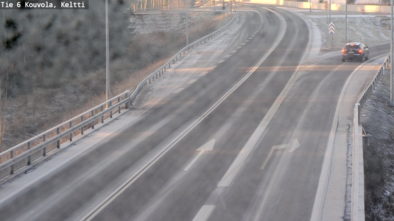 Kelikamerat Kuva Tie 6 Kouvola, Keltti, Kouvola, Kymenlaakso