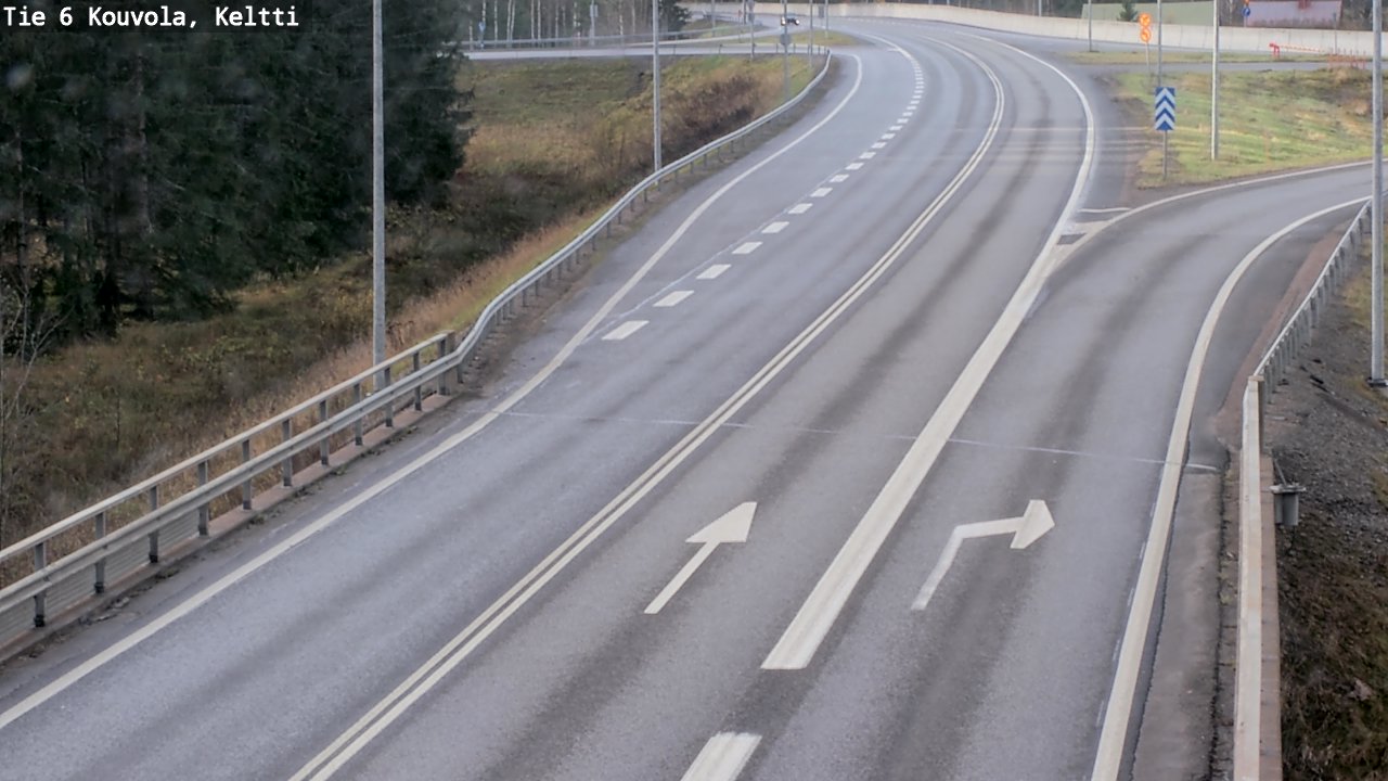 Kelikamerat Kuva Tie 6 Kouvola, Keltti, Kouvola, Kymenlaakso