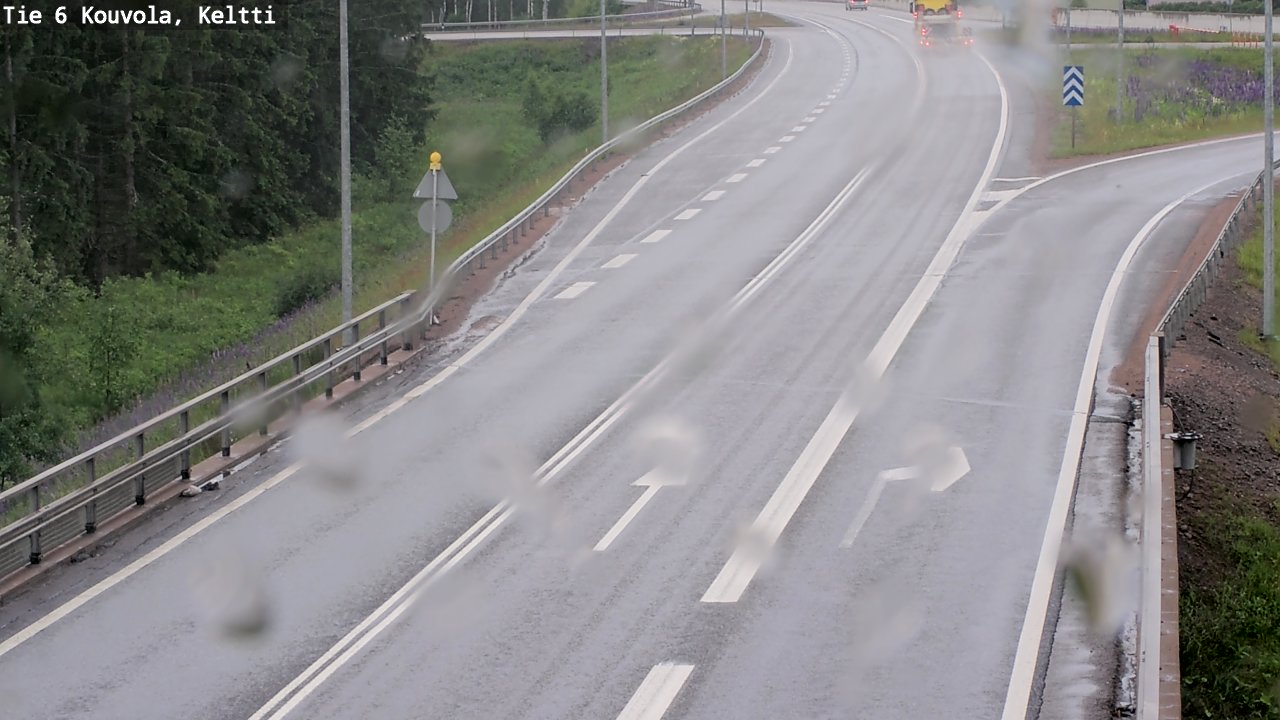 Kelikamerat Kuva Tie 6 Kouvola, Keltti, Kouvola, Kymenlaakso