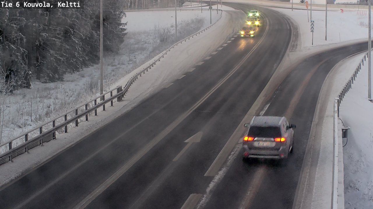 Kelikamerat Kuva Tie 6 Kouvola, Keltti, Kouvola, Kymenlaakso