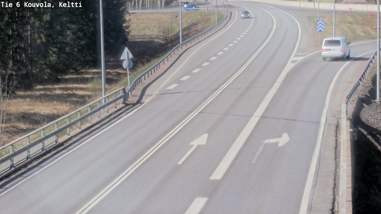 Kelikamerat Kuva Tie 6 Kouvola, Keltti, Kouvola, Kymenlaakso