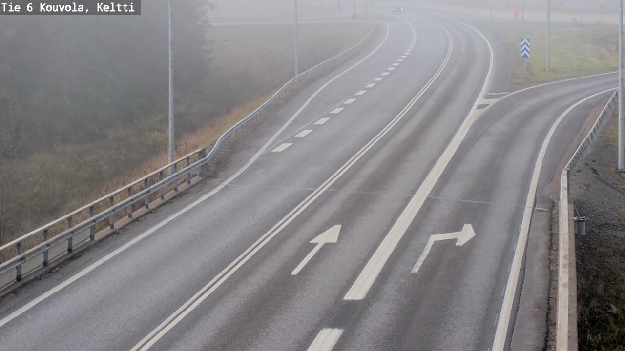 Kelikamerat Kuva Tie 6 Kouvola, Keltti, Kouvola, Kymenlaakso