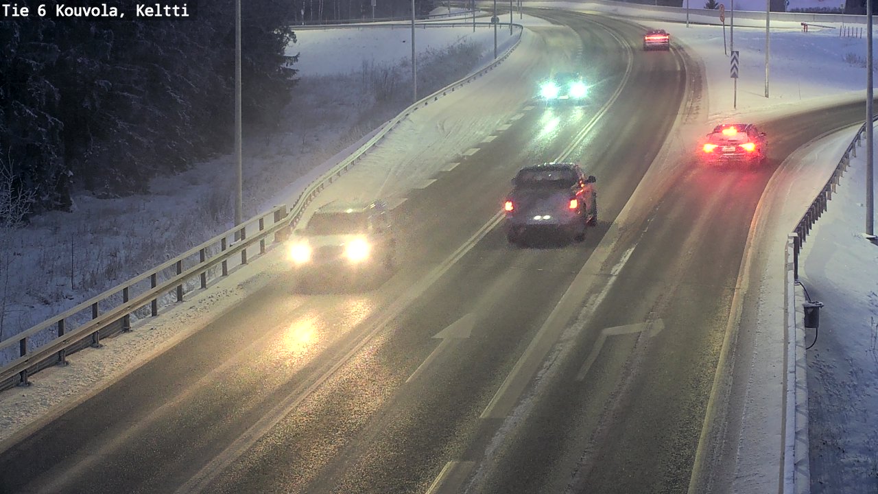 Kelikamerat Kuva Tie 6 Kouvola, Keltti, Kouvola, Kymenlaakso