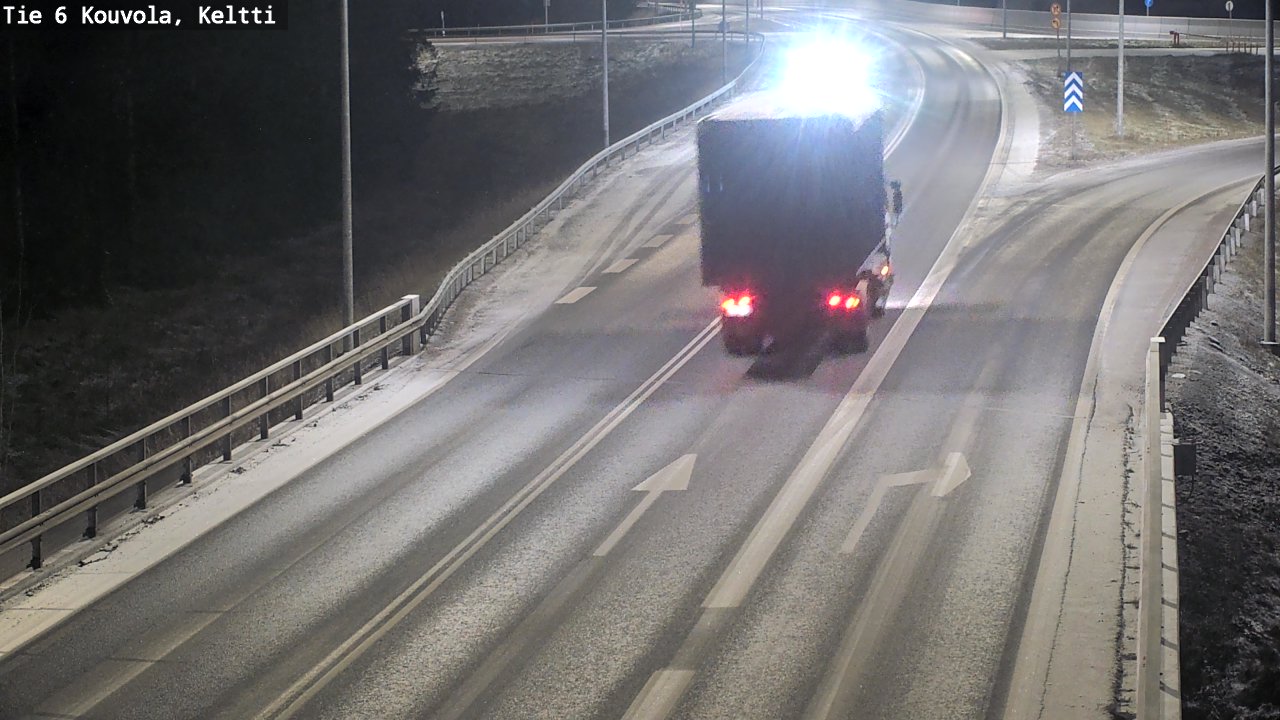 Kelikamerat Kuva Tie 6 Kouvola, Keltti, Kouvola, Kymenlaakso