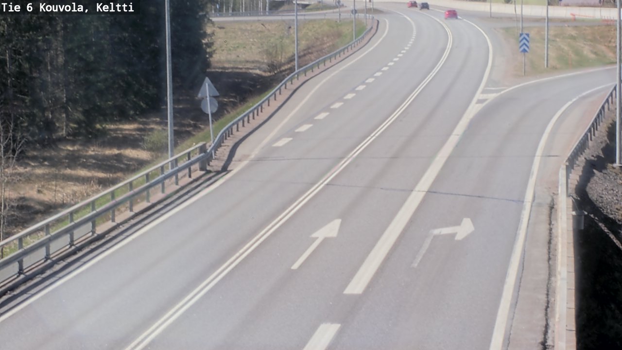 Kelikamerat Kuva Tie 6 Kouvola, Keltti, Kouvola, Kymenlaakso
