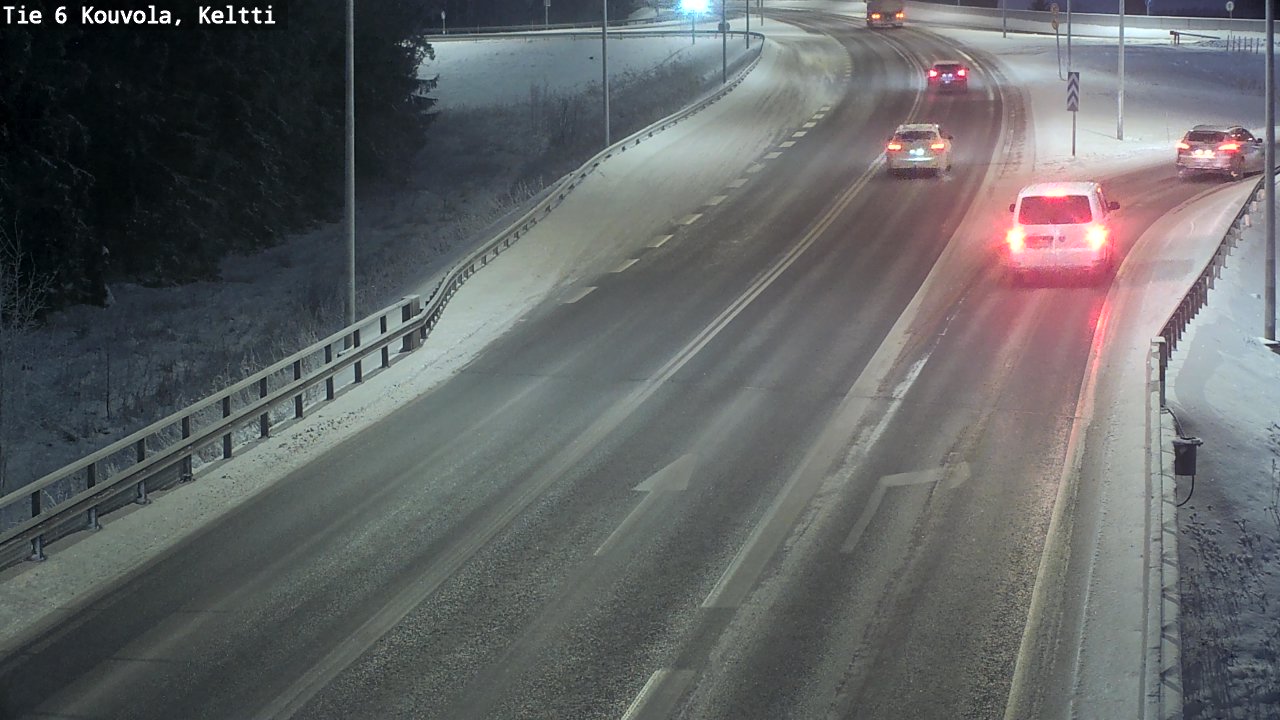 Kelikamerat Kuva Tie 6 Kouvola, Keltti, Kouvola, Kymenlaakso