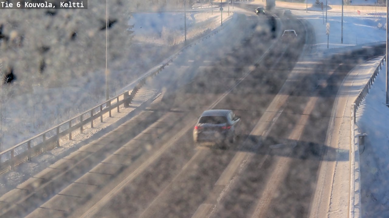 Weather Camera Image Road 6 Kouvola, Keltti, Kouvola, Kymenlaakso