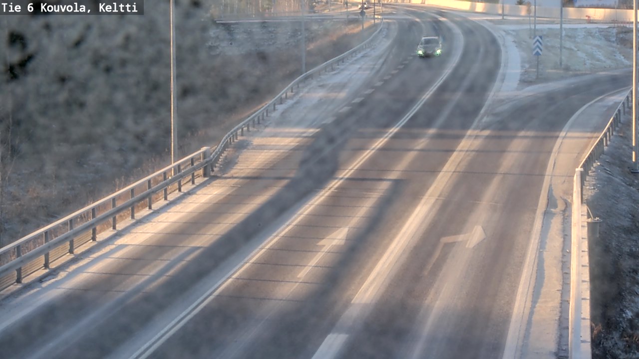 Kelikamerat Kuva Tie 6 Kouvola, Keltti, Kouvola, Kymenlaakso