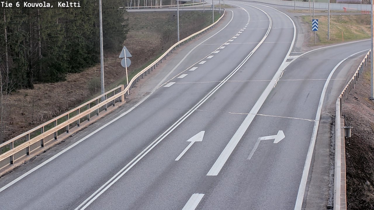 Kelikamerat Kuva Tie 6 Kouvola, Keltti, Kouvola, Kymenlaakso
