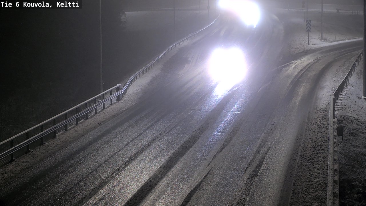 Weather Camera Image Road 6 Kouvola, Keltti, Kouvola, Kymenlaakso