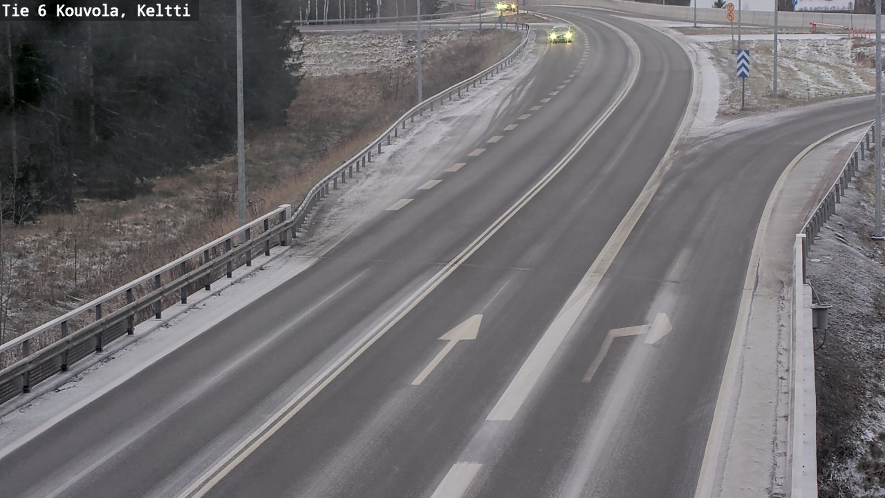 Kelikamerat Kuva Tie 6 Kouvola, Keltti, Kouvola, Kymenlaakso