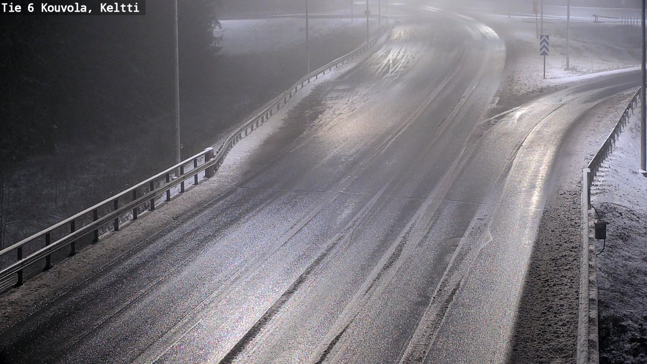 Weather Camera Image Road 6 Kouvola, Keltti, Kouvola, Kymenlaakso