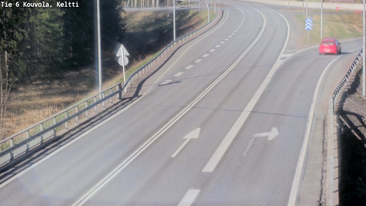 Weather Camera Image Road 6 Kouvola, Keltti, Kouvola, Kymenlaakso