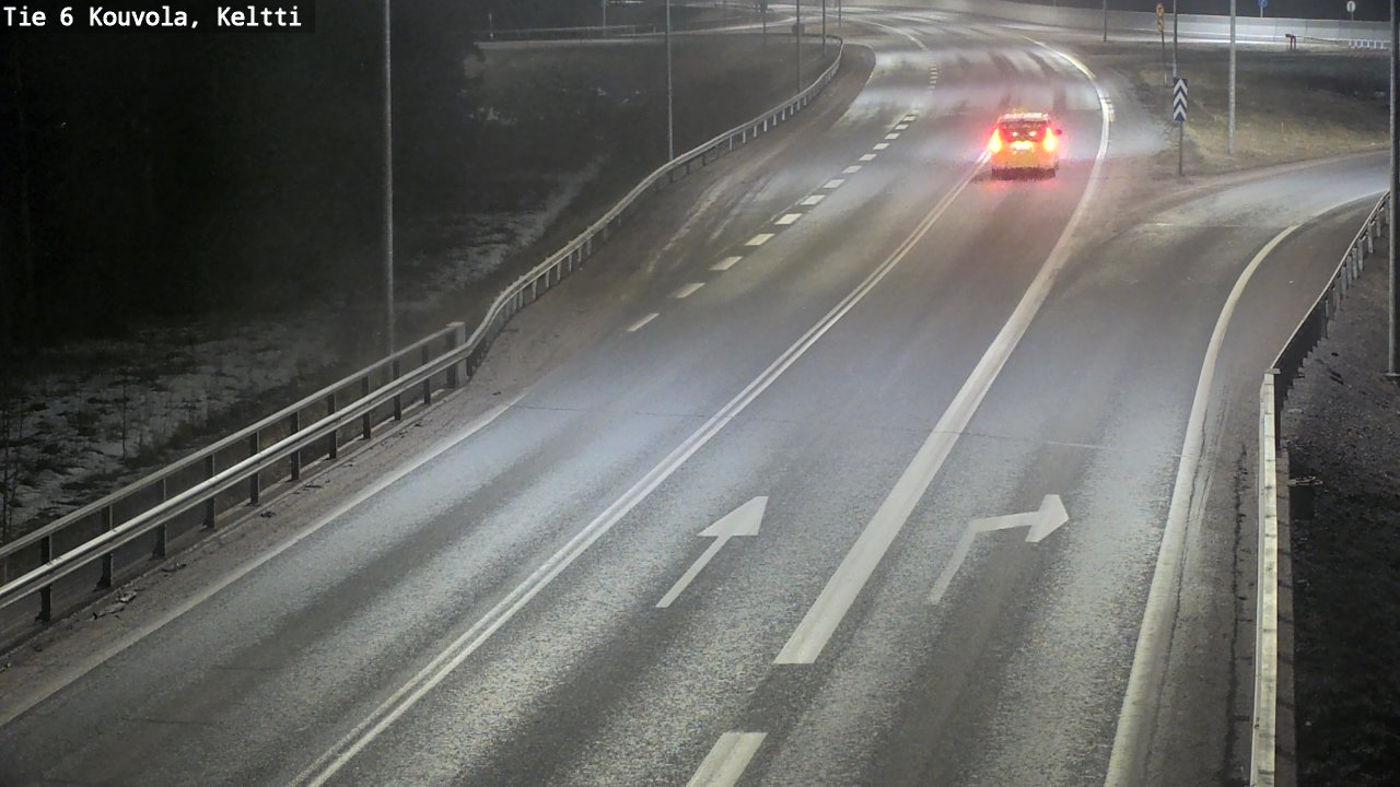 Weather Camera Image Road 6 Kouvola, Keltti, Kouvola, Kymenlaakso