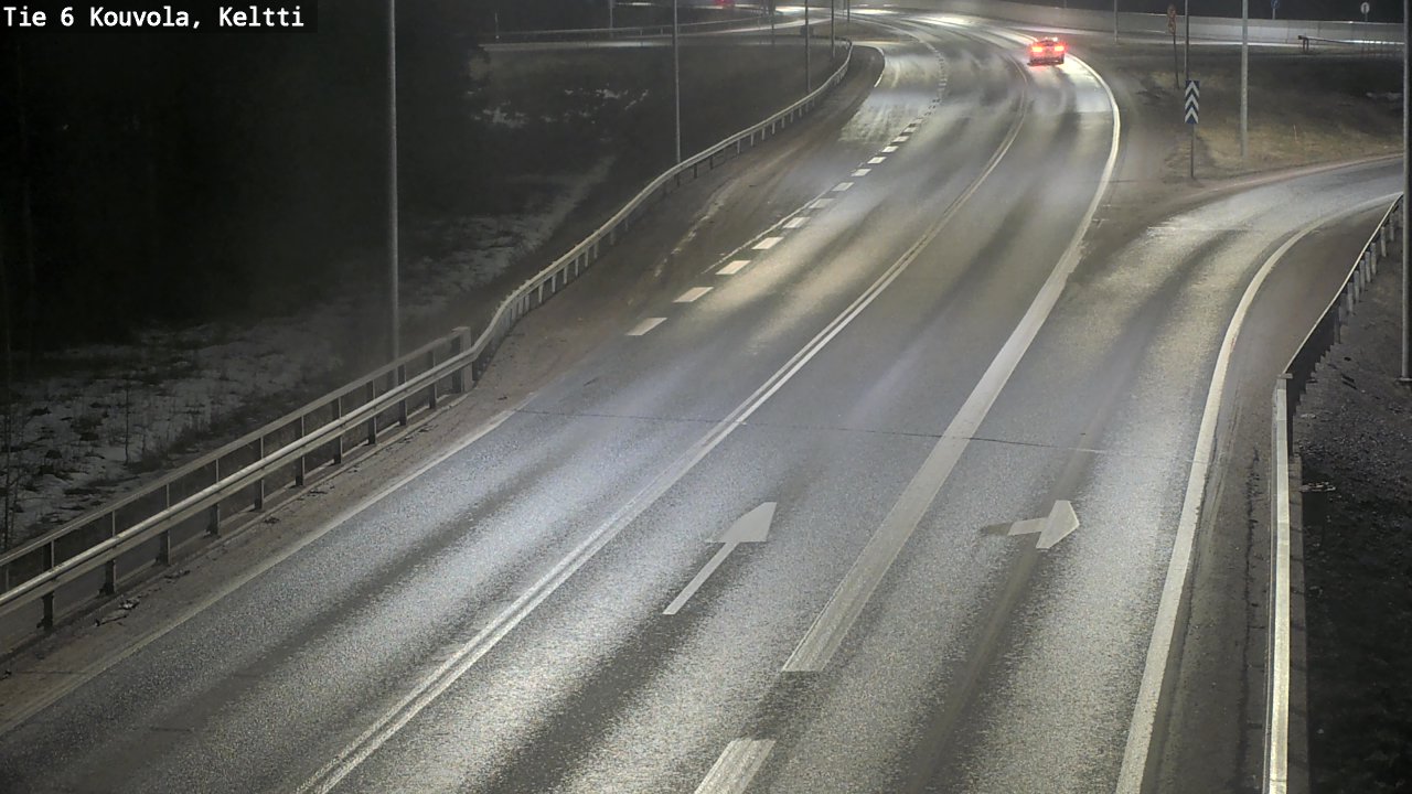 Kelikamerat Kuva Tie 6 Kouvola, Keltti, Kouvola, Kymenlaakso