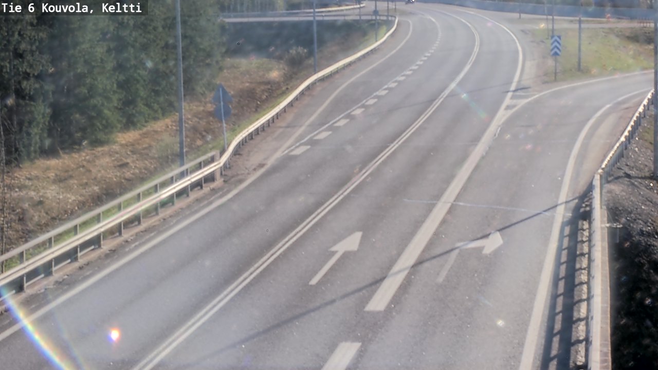 Kelikamerat Kuva Tie 6 Kouvola, Keltti, Kouvola, Kymenlaakso