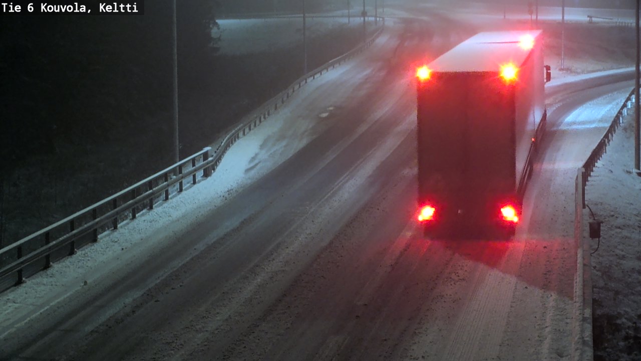 Weather Camera Image Road 6 Kouvola, Keltti, Kouvola, Kymenlaakso