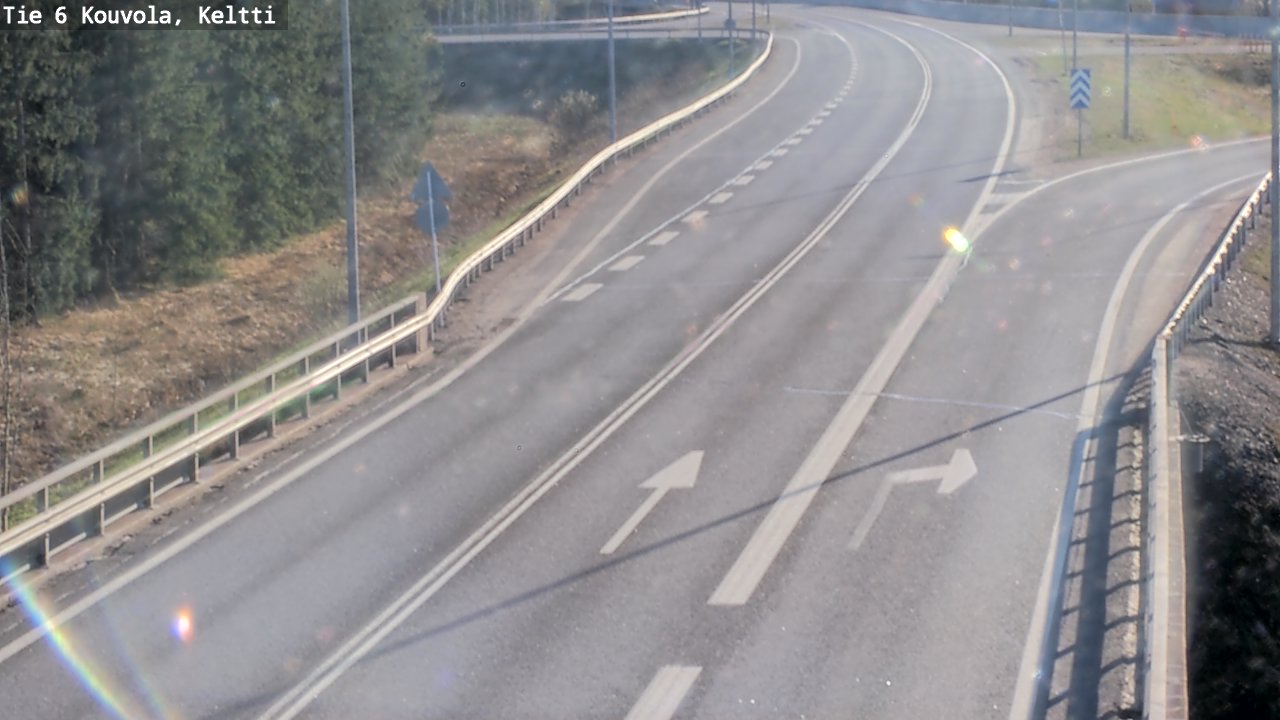Kelikamerat Kuva Tie 6 Kouvola, Keltti, Kouvola, Kymenlaakso