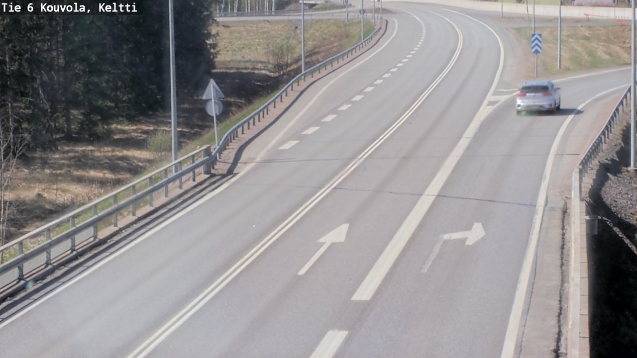 Kelikamerat Kuva Tie 6 Kouvola, Keltti, Kouvola, Kymenlaakso